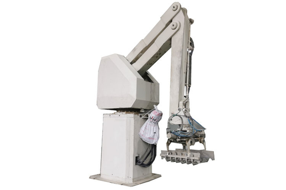 Système de palletisation de robot de transfert pour le sac 50kg de riz dans l'industrie alimentaire
