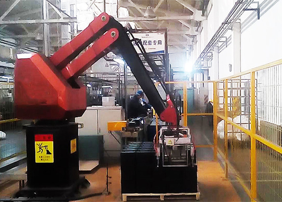 Lignes de production de palletisation modifiables de main de robot de programme dans l'industrie d'alimentation