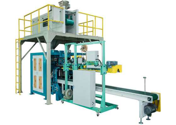 pesage automatique du sac 35kg et machine à emballer