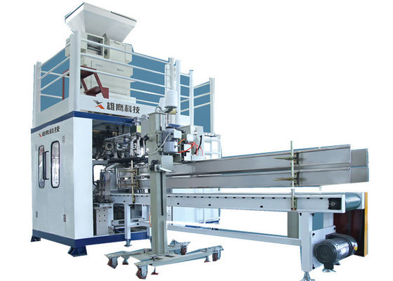 Pesage automatique en vrac du sac 40Kg de graine de maïs et machine à emballer