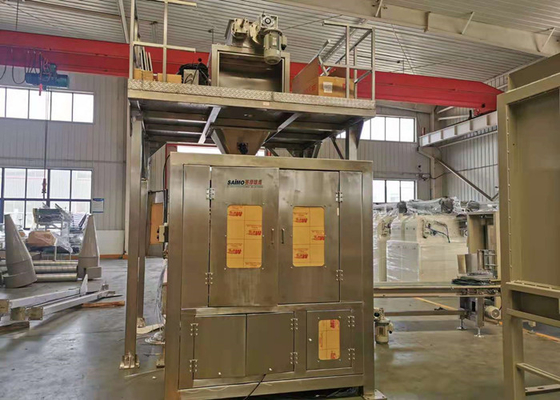 10 - Machine à emballer granulaire de sac de 50 kilogrammes dans l'industrie d'aliment pour animaux familiers