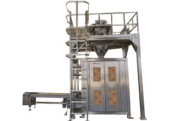 Sac tissé 25 - machine de conditionnement de granulés en vrac 50kg dans l'industrie des engrais