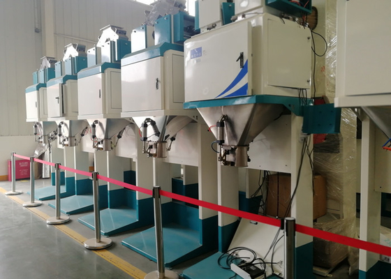 machine de remplissage en vrac d'ensachage de granule du sac 50kg dans l'industrie en plastique