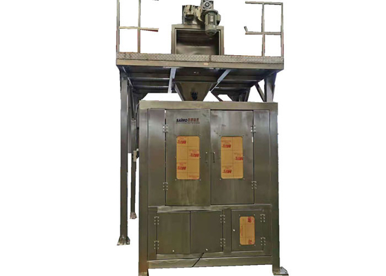 Machine de conditionnement tissée de granule du sac 50kg avec le scelleur dans l'industrie de graine
