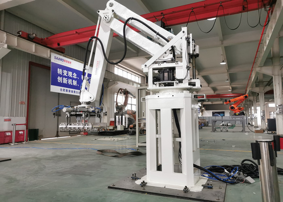 Palletisation de robot de moteur servo à C.A. de transfert dans l'industrie chimique