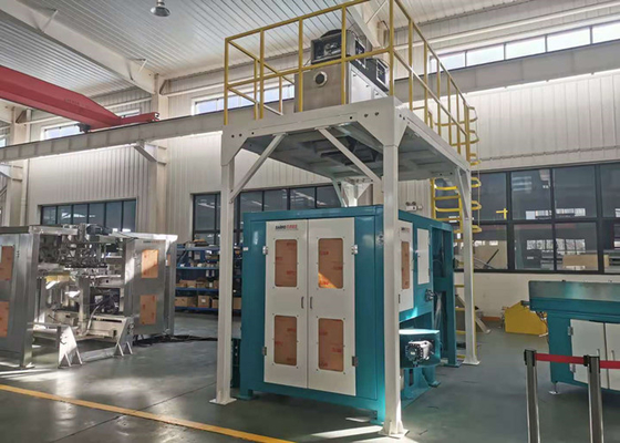 Machine de conditionnement automatique pour le peseur de double du riz 50kg vérifiant dans l'industrie de grain