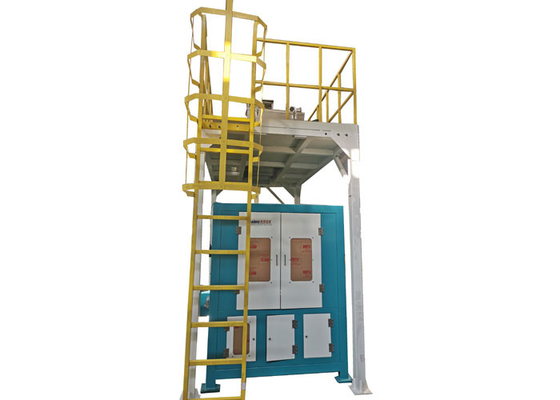 Machine à emballer tissée par pp de grains d'orge de sac avec la trémie 304SS
