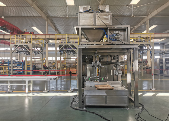 Machine à emballer tissée par pp de grains d'orge de sac avec la trémie 304SS