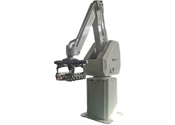 4 robot de empilement économiseur d'énergie de Palletizer de sac de PLC 50kg de haches pour le sac d'alimentations