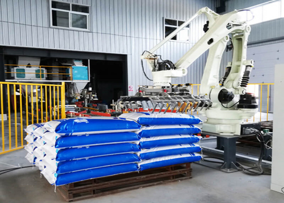 Ligne de palletisation de bras de robot d'Olive Oil Carton Packing And amicale