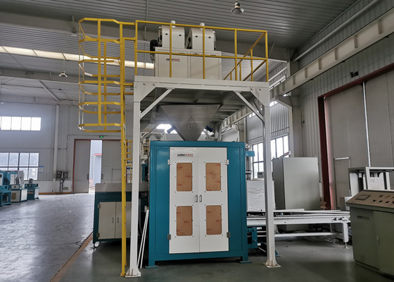 L'inverseur commande le remplissage d'engrais pesant la machine à emballer automatique