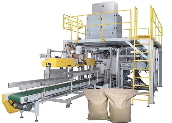 Machine de conditionnement multi en vrac chimique de fonction du sac 50Kg de l'industrie 14kw