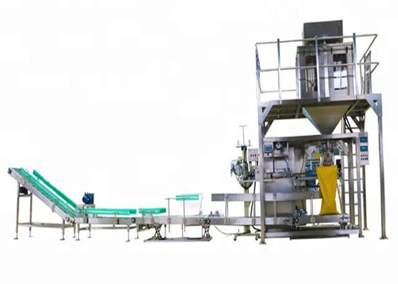L'alimentation granule le pesage automatique du sac 25Kg et la machine à emballer