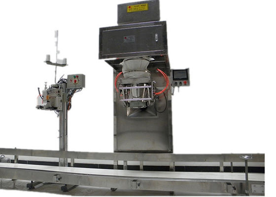 Machine à emballer de farine de blé du remplisseur 4KW 20kg de vis de blé