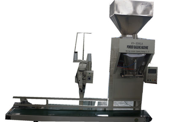 Poudre remplissante en spirale du sac 304SS 5kg pesant et machine de remplissage