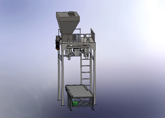 Machine à emballer enorme de sac de la défoliation 600Kg d'individu dans l'industrie d'alimentation