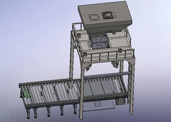 Vibration de haute précision alimentant à 400kg la grande machine à emballer de sac