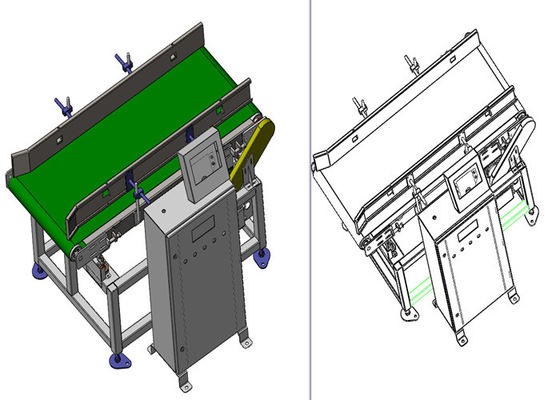 Peseuse de contrôle automatique de l'industrie des boissons IP66 50kg