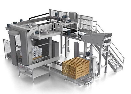 L'individu a installé la machine à grande vitesse de Palletizer de sac de 1000bags/heure