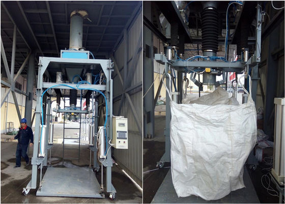 Machine à emballer enorme pneumatique de sac de solides solubles 0.8MPa 2000kg