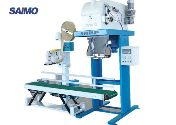 Pesage de la machine à ensacher composée de granule d'engrais