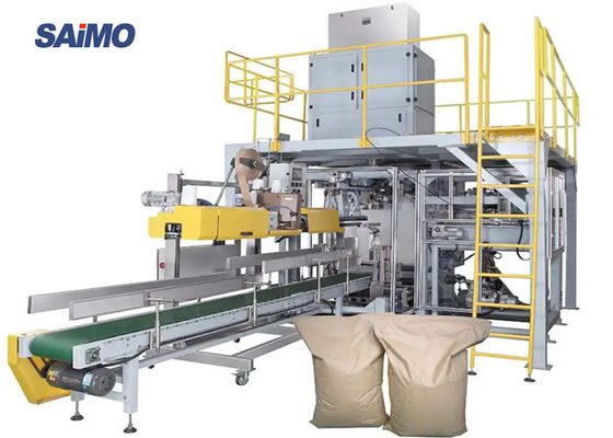 remplissage de sucre blanc de 60Hz 50kg et machine à emballer dans l'industrie alimentaire