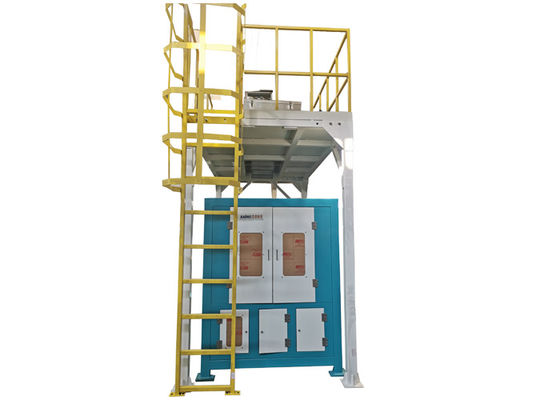 machine à emballer de grain du sac 50kg pour les aliments pour animaux tension de 3 phases 14 kilowatts
