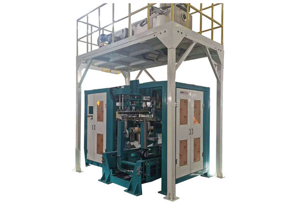 machine à emballer de grain du sac 50kg pour les aliments pour animaux tension de 3 phases 14 kilowatts