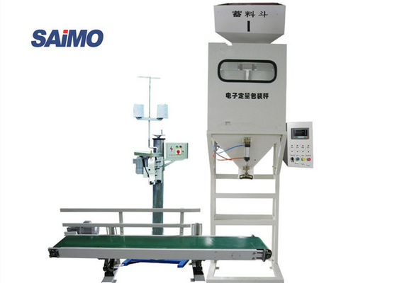 machine à ensacher lourde de sac de 10kg 30kg 50kg, machine à coudre dans l'industrie agricole 5 kilowatts